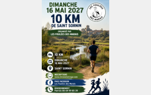 les 10 km des foulées des marais 17600 saint sornin