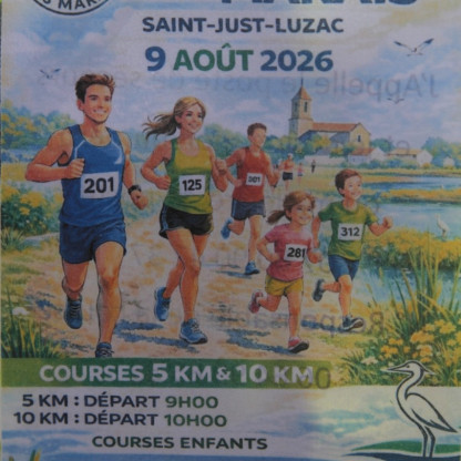 photos 5 et 10 km de saint just luza 2026
